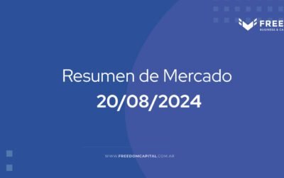 Resumen de mercado 20 de Agosto 2024