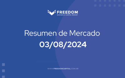 Resumen de mercado: 03 de Septiembre de 2024
