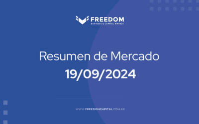 Resumen de mercado: 19 de Septiembre de 2024