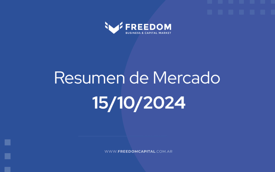 Resumen de mercado: 15 de Octubre de 2024