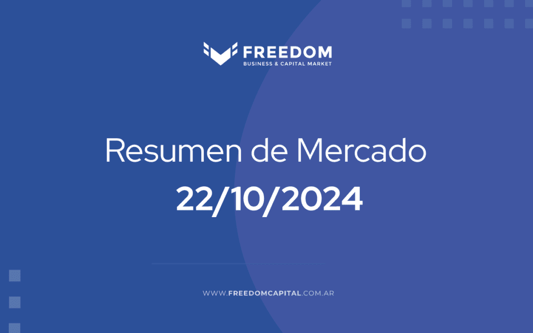 Resumen de mercado: 22 de Octubre de 2024