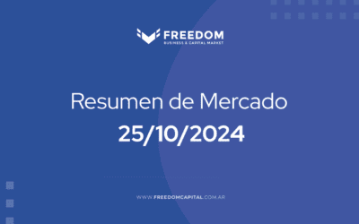 Resumen de mercado: 24 de Octubre de 2024