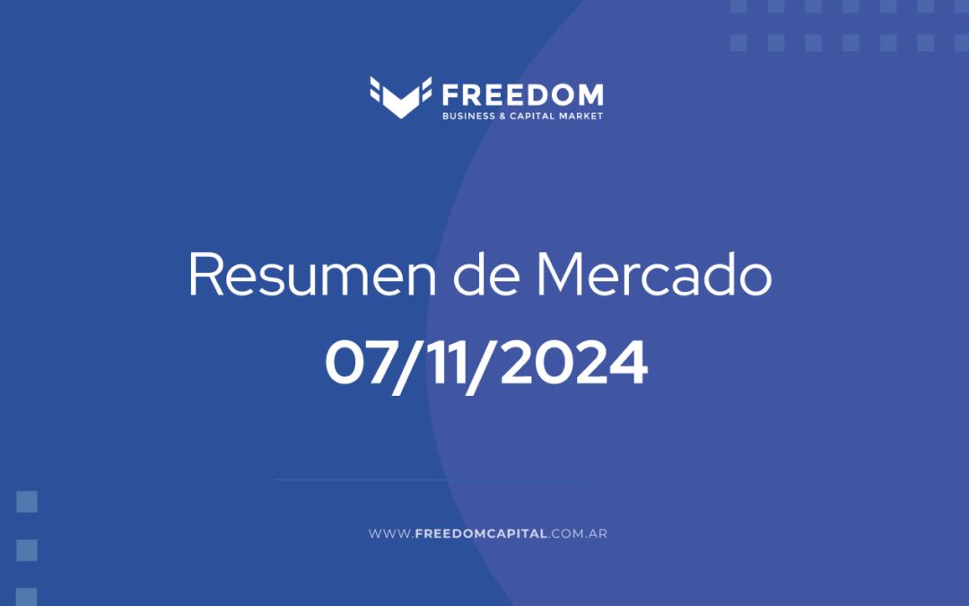 Cierre de Mercado: 07 de Noviembre de 2024