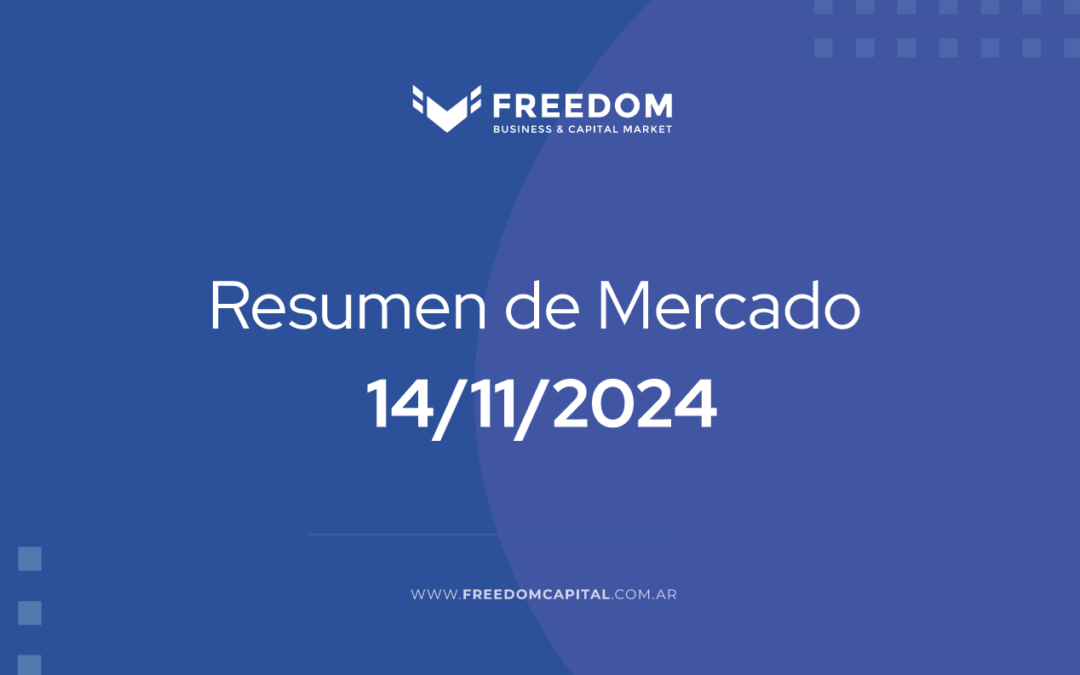 Cierre de Mercado: 14 de Noviembre de 2024