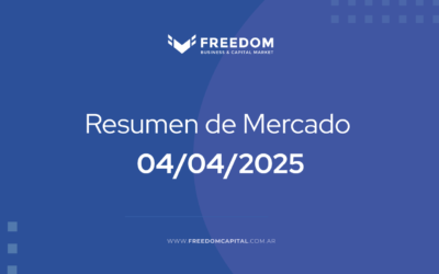 Cierre de Mercado: 04 de abril de 2025