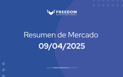 Cierre de Mercado: 09 de abril de 2025