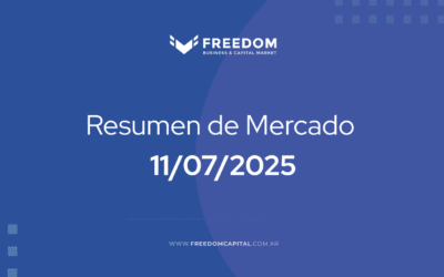 Cierre de Mercado: 11 de julio de 2025