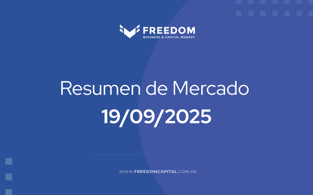 Cierre de mercado: 19 de Septiembre de 2025