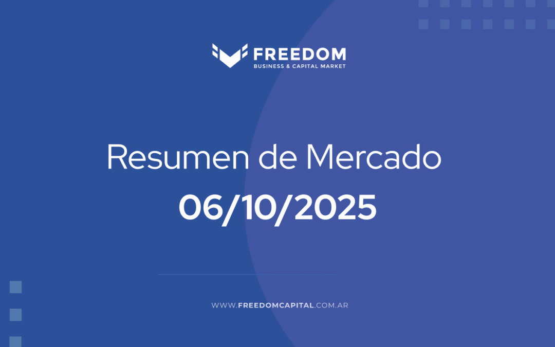 Cierre de mercado: 06 de Octubre de 2025