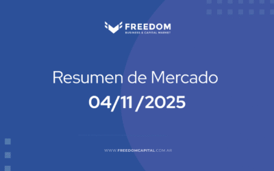 Cierre de mercado: 04 de Noviembre de 2025