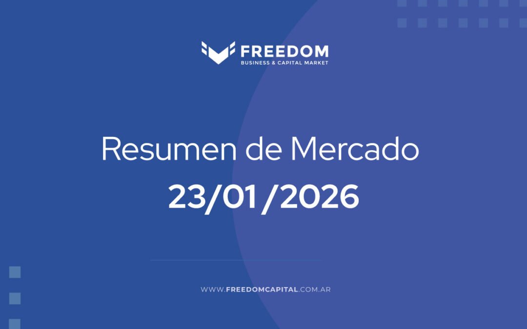 Cierre de mercado: 23 de enero de 2026