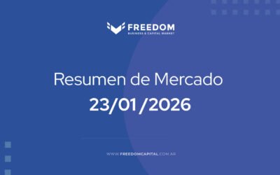 Cierre de mercado: 23 de enero de 2026