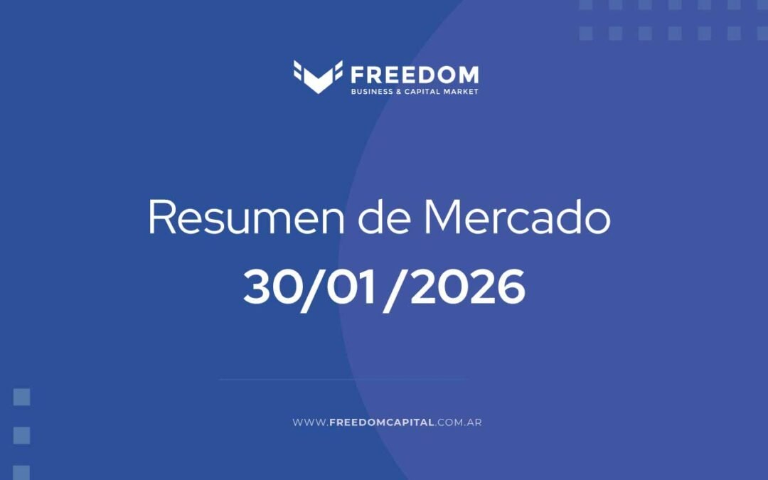 Cierre de mercado: 30 de enero de 2026